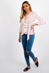 Herzdruck Frill Saum Gürteltier