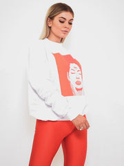 Spiritual Graphic Sweatshirt Jumper