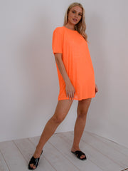 Longline Mesh T-Shirt Top