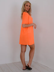 Longline Mesh T-Shirt Top