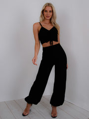 Ruchada Cami Crop Top & Trouser Coord