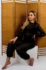 Coordenada de crochet top & pantalón