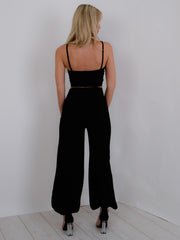 Ruchada Cami Crop Top & Trouser Coord