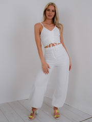 Ruchada Cami Crop Top & Trouser Coord