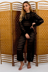 Coordenada de crochet top & pantalón