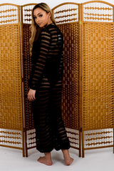 Coordenada de crochet top & pantalón