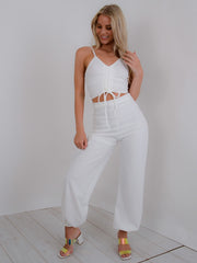 Ruchada Cami Crop Top & Trouser Coord