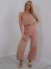 Ruchada Cami Crop Top & Trouser Coord