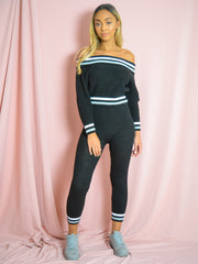 Coordenada de Bardot Bardot de punto rayado