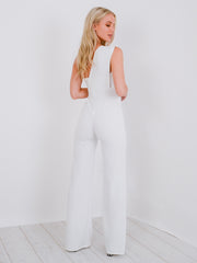 One Shoulder Jumpsuit