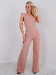 One Shoulder Jumpsuit