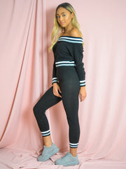 Coordenada de Bardot Bardot de punto rayado