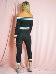 Coordenada de Bardot Bardot de punto rayado