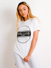 Tres Luxe Print T-Shirt