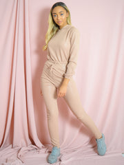 Wet Look Detail Shiny Co-ord