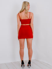 Slinky Cami Bralet & Skirt Co-ord