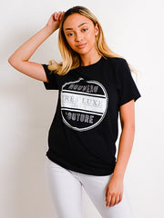 Tres Luxe Print T-Shirt