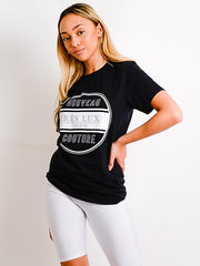 Tres Luxe Print T-Shirt