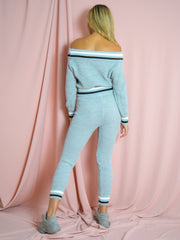 Coordenada de Bardot Bardot de punto rayado