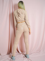 Wet Look Detail Shiny Co-ord