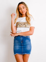 Bisous Print T-Shirt
