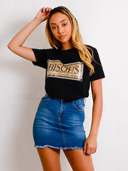 Bisous Print T-Shirt