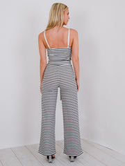 Striped Cami Crop Top & Trouser Co-ord