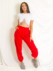 Oversized Fleece Joggers