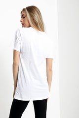 Femme Slogan Printed T Shirt