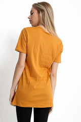 Femme Slogan Printed T Shirt