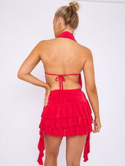 Rapper unteres Kleid mit Rückstand detaillierter