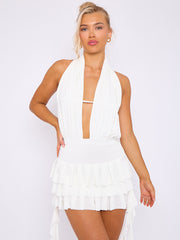 Rapper unteres Kleid mit Rückstand detaillierter