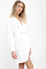 Longline Blazer Dress