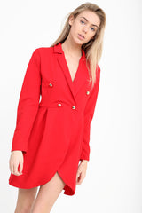 Longline Blazer Dress