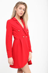 Longline Blazer Dress