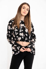 Kontrast Blumendruck sammeln saum