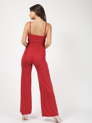Lurex Bandeau & Jumpsuit Co-ord