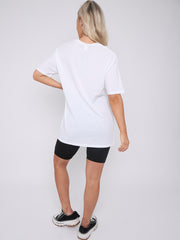 Glitter Bralet Pattern T-Shirt