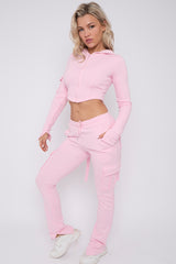 Loopback Fitted Cargo Set