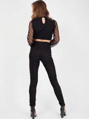 Polka Dot Mesh Co-ord