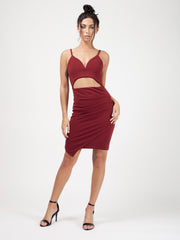 Vestido de cami delantero de Corte de barra V-Bar