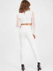 Polka Dot Mesh Co-ord