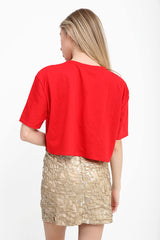 Kruppierte gute Stimmung nur Slogan T -Shirt