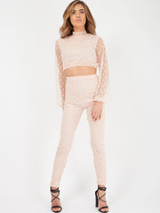 Polka Dot Mesh Co-ord