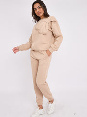 Bogendetail Sweatshirt & Jogger Fleece Co-ord
