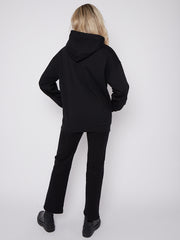 La encantadora sudadera con huella gráfica del club