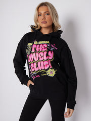 La encantadora sudadera con huella gráfica del club