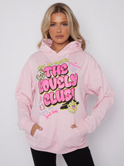 La encantadora sudadera con huella gráfica del club