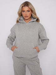 C'est Toujours Embroidered Fleece Co-ord