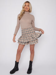 Tartan Check Rara Skirt